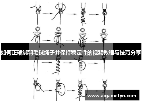 如何正确绑羽毛球绳子并保持稳定性的视频教程与技巧分享